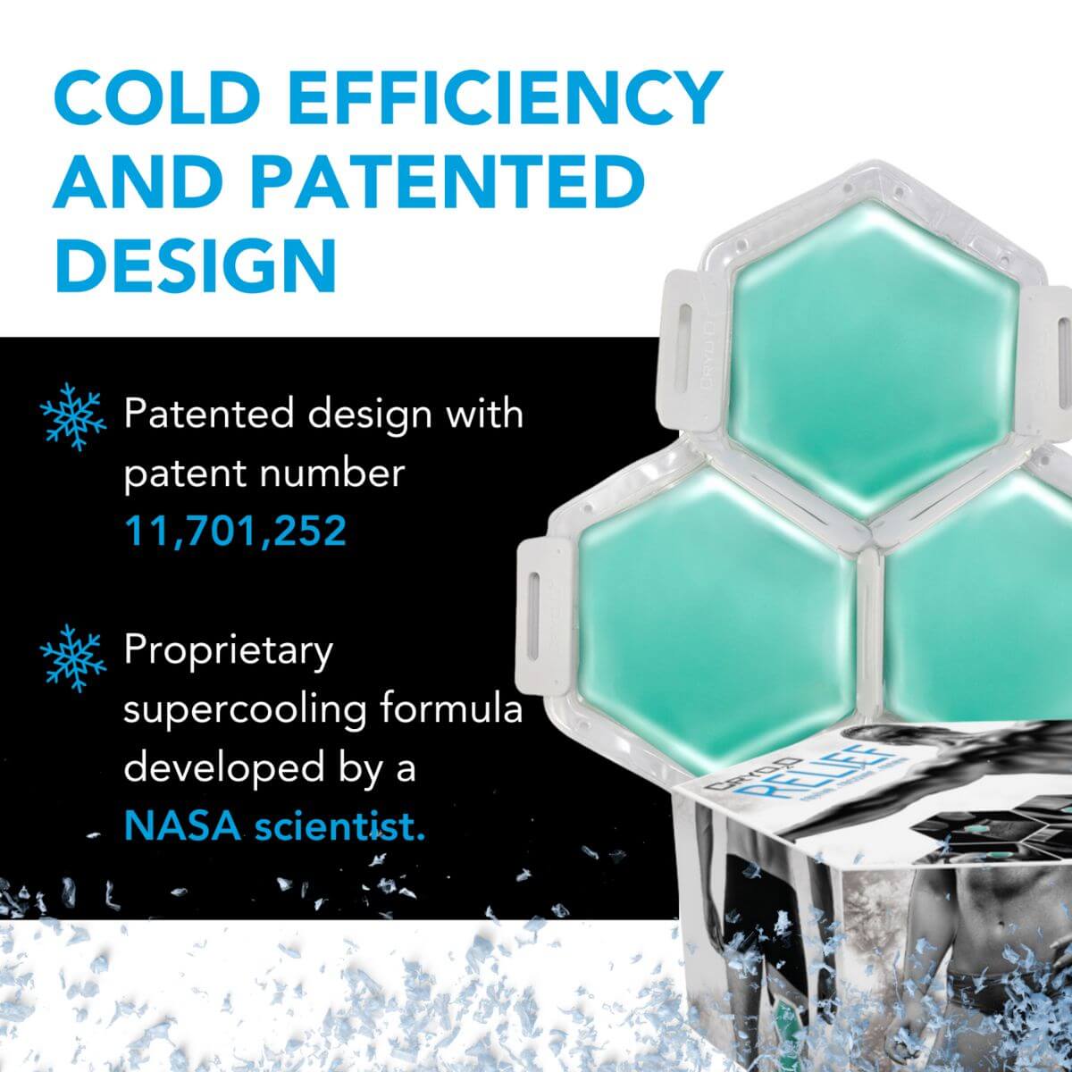 Cold efficiency and patented design